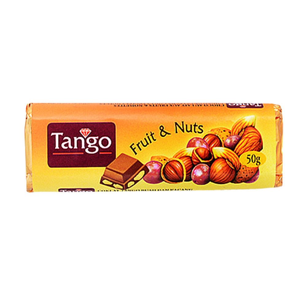 Tango Chocolate Bar Fruit&Nut 50G
