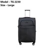 Trend Luggage Black (Nylon) TG2230 26IN