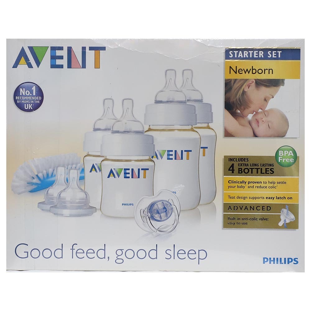 Avent New Born Starter Set SCD-270/00 4PCS