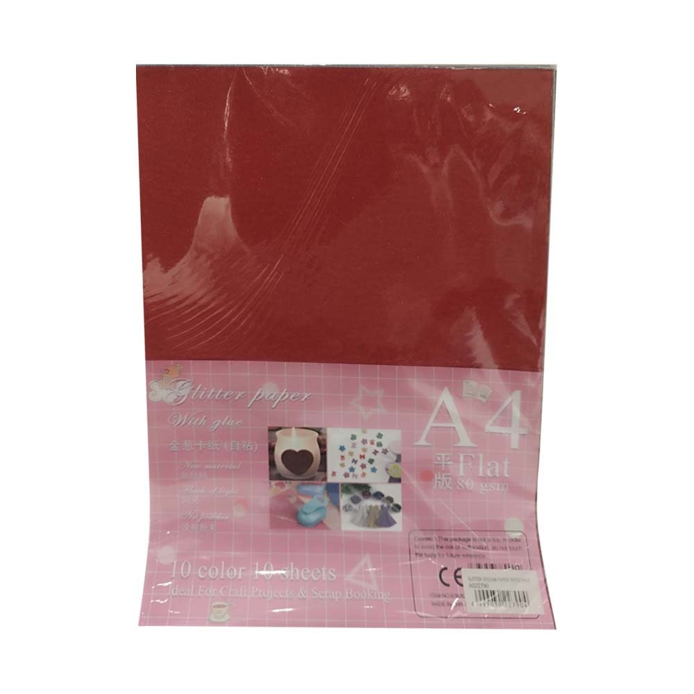 Glitter Origami Paper 10PCS Pack A022790