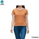 The Ori Women Top TOHM018 Orange Extra Small