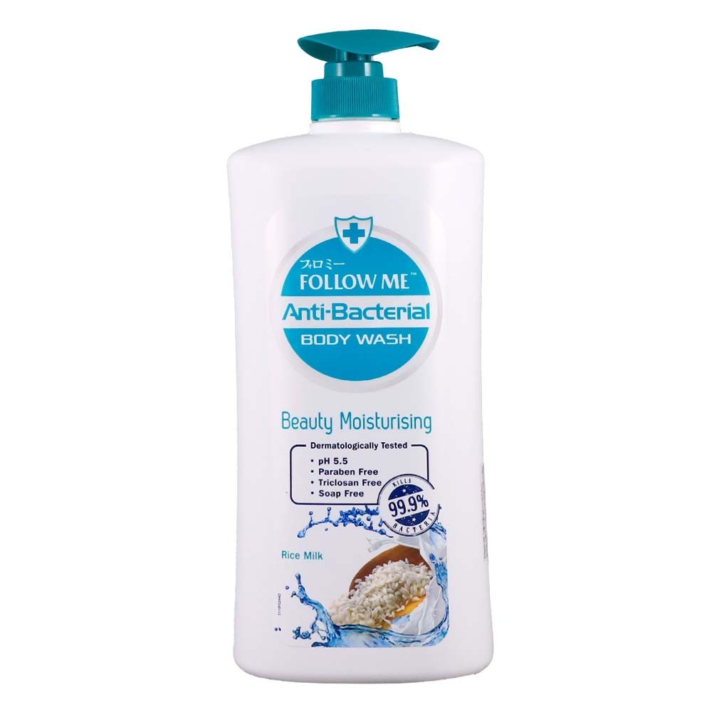 Follow Me Beauty Moisturising Anti-Bacterial Body Wash 1000ML