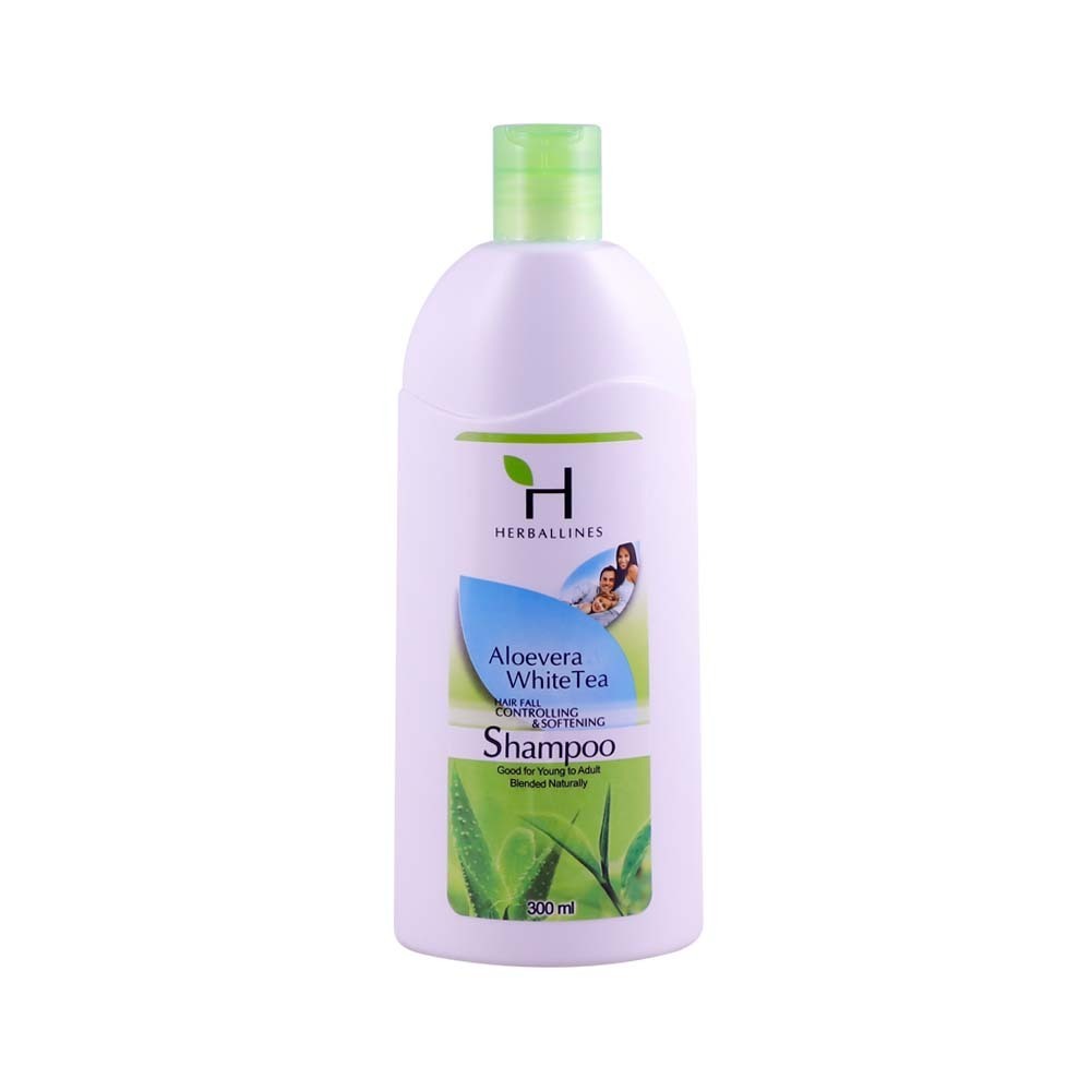 Herballines Shampoo Aloevera & White Tea 300ML