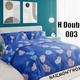 Harmoy Homes Bed Sheet Double (6' x 6.5' x 9") HH Double 003