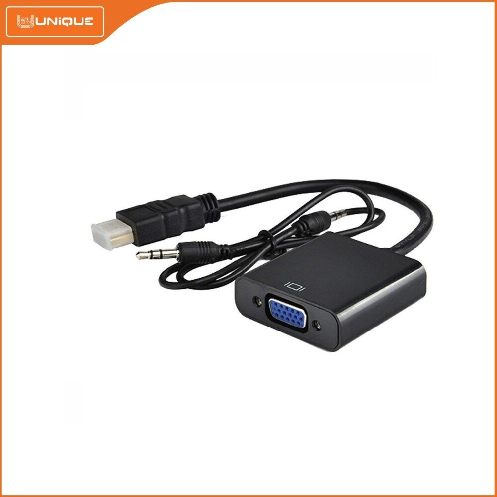 HDMI to VGA  and Audio Adapter ( Black) 203010