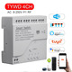 Tuya Smart Switch WiFi DIY Timer 85-220V RF Voice Control Module 4CH Tuya Module ELE0001027E