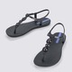 Ipanema Class Conecta Fem Sandal (No-7) Black & Blue 127209BC51407