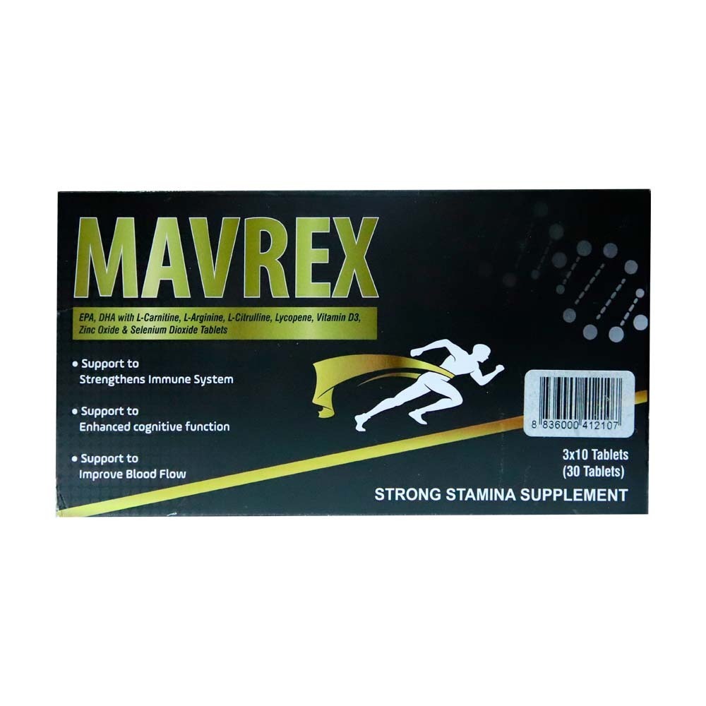 Mavrex Strong Stamina Supplement 10PCS x 3
