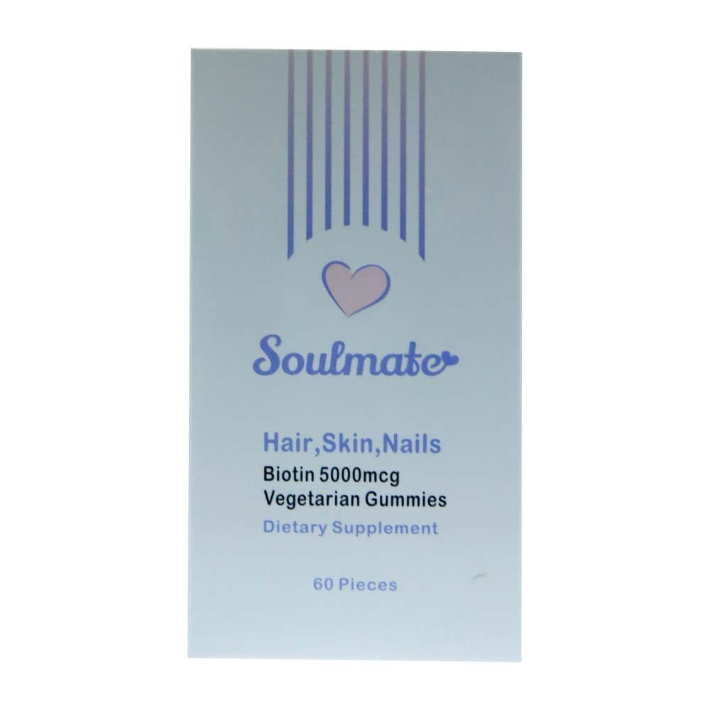 Soulmate Hair Skin Nail Dietary Supplement 60PCS