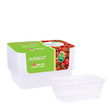DDT Take Away Rectangular Food Container 650Ml 10'S L011201-2