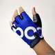 Burtono Fingerless Padded Cycling Gloves FIT-BT-GH1C-Blue-XL