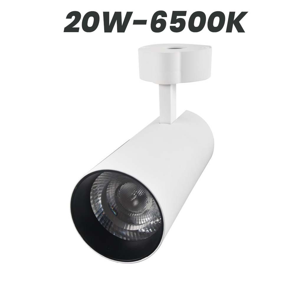 Wellmax Eagle Eye Surface Track Light White 20W 6500K