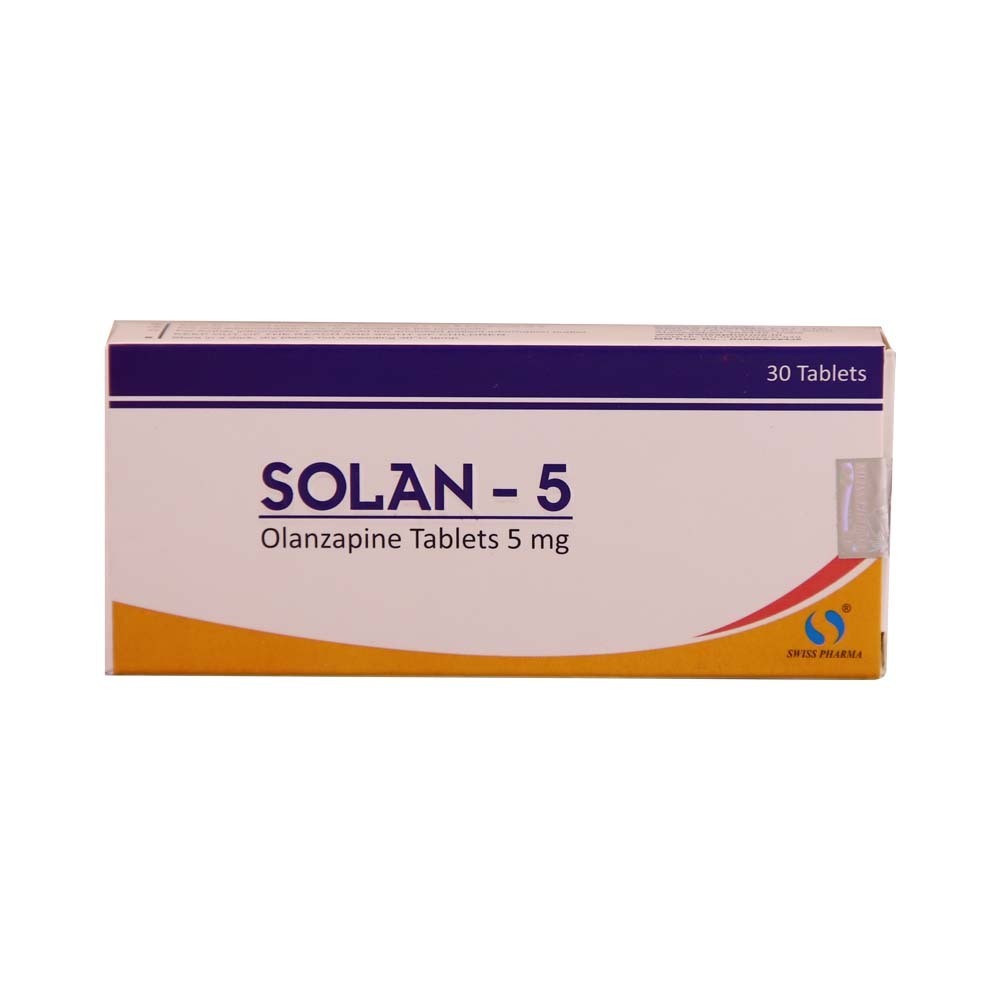 Solan-5 Olanzapine 10PCS 1X3