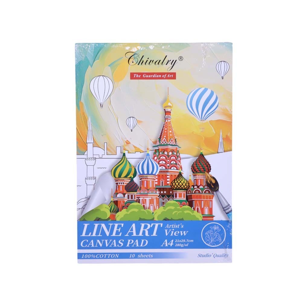 Canvas Pad A4 Size 10PCS A022763