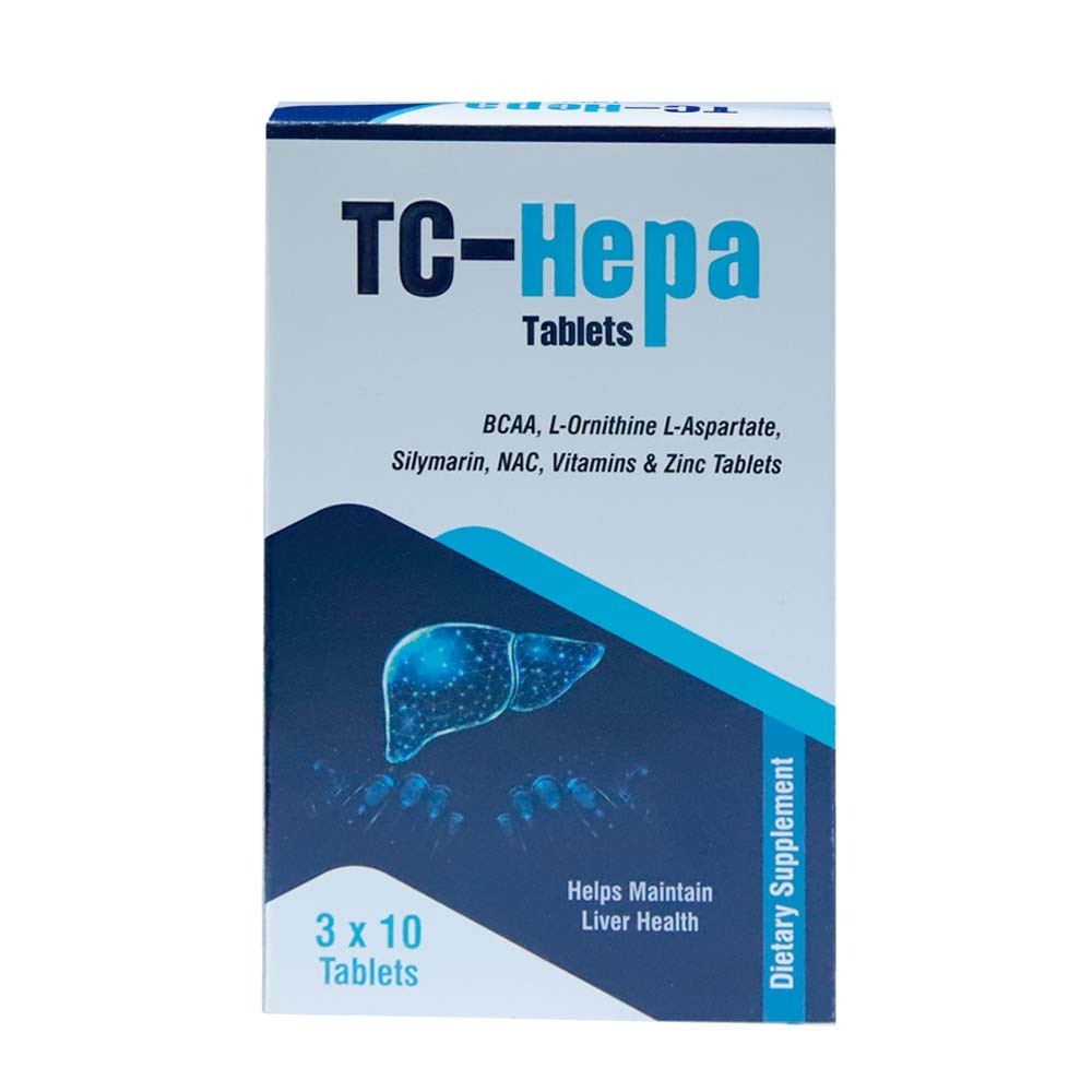 Tc-Hepa Health Maintain Liver Healthtablets 10PCS x 3