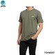 The Ori Men T-Shirt TOHM007 Deep Green Small