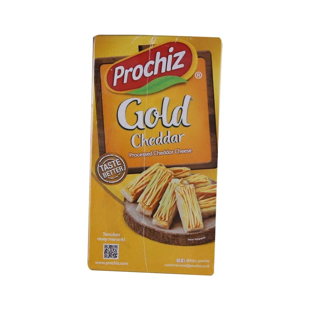 Prochiz Processed Cheddar Block-Gold 160G