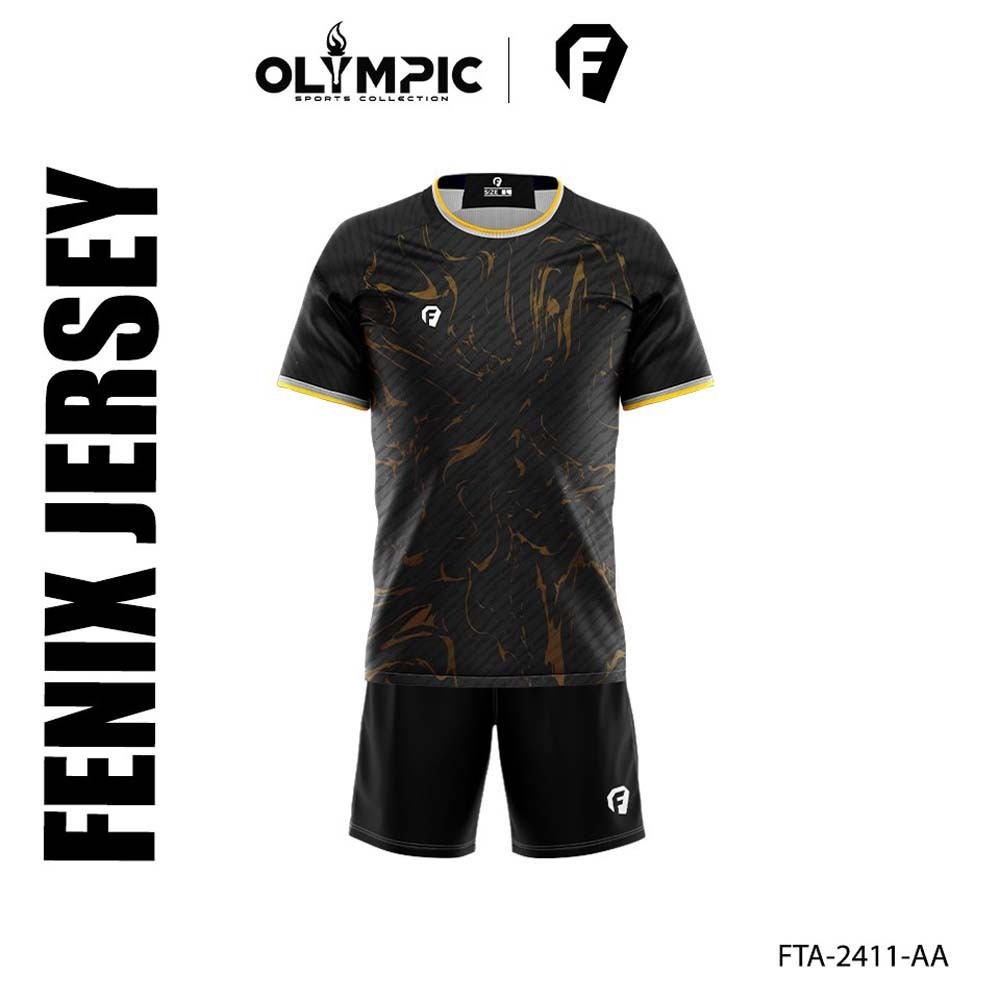 Fit Fenix Jerseys FTA-2411-AA Black (M)
