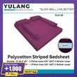 Yulang Hotel Stripped Double Bedsheet Set YLH-15D