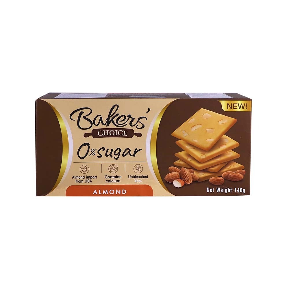 Imperial Bakers' Choice 0% Sugar Cracker Almond 140G