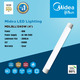 Midea LED Batten Light MDLBLL1240W (4ft) ,6500K