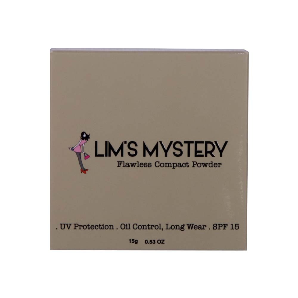 Lim's Mystery Flawless Compact Powder 15G Dark