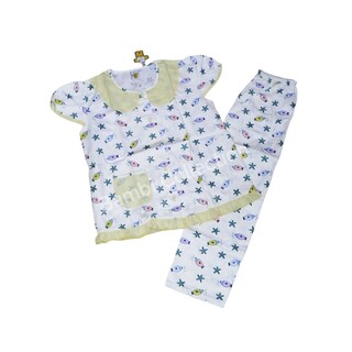 Bambi Baby Night Wear Silk Cotton One Set BAMBI_BABY07_8 Bambi Yellow (7 Years)