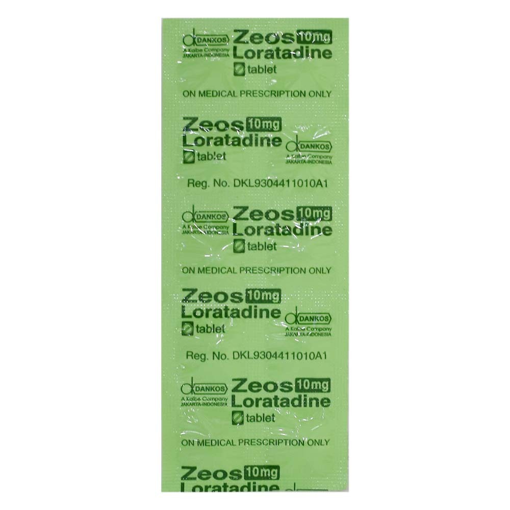 Zeos Loratadine 10MG 10Tablets