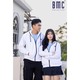 BMC Zip Hoodie 8310076 White Large