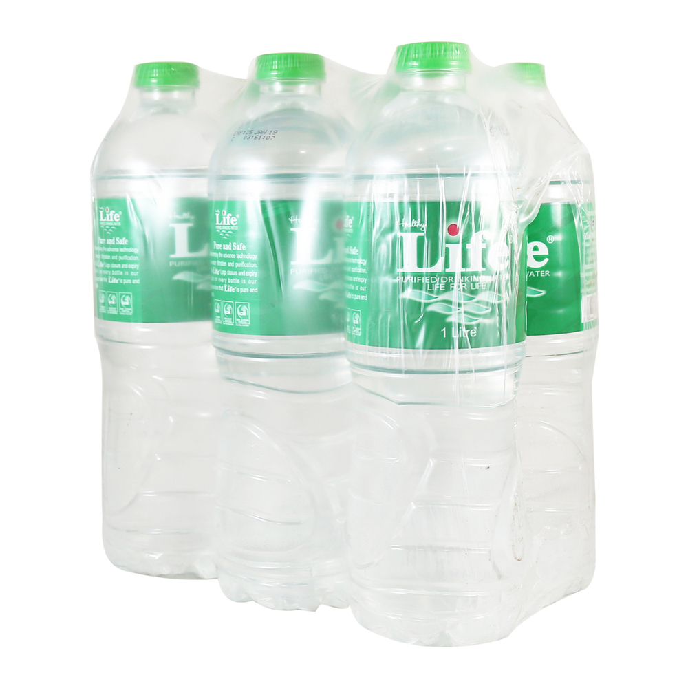 Life Purified Drinking Water 1LTRx6PCS