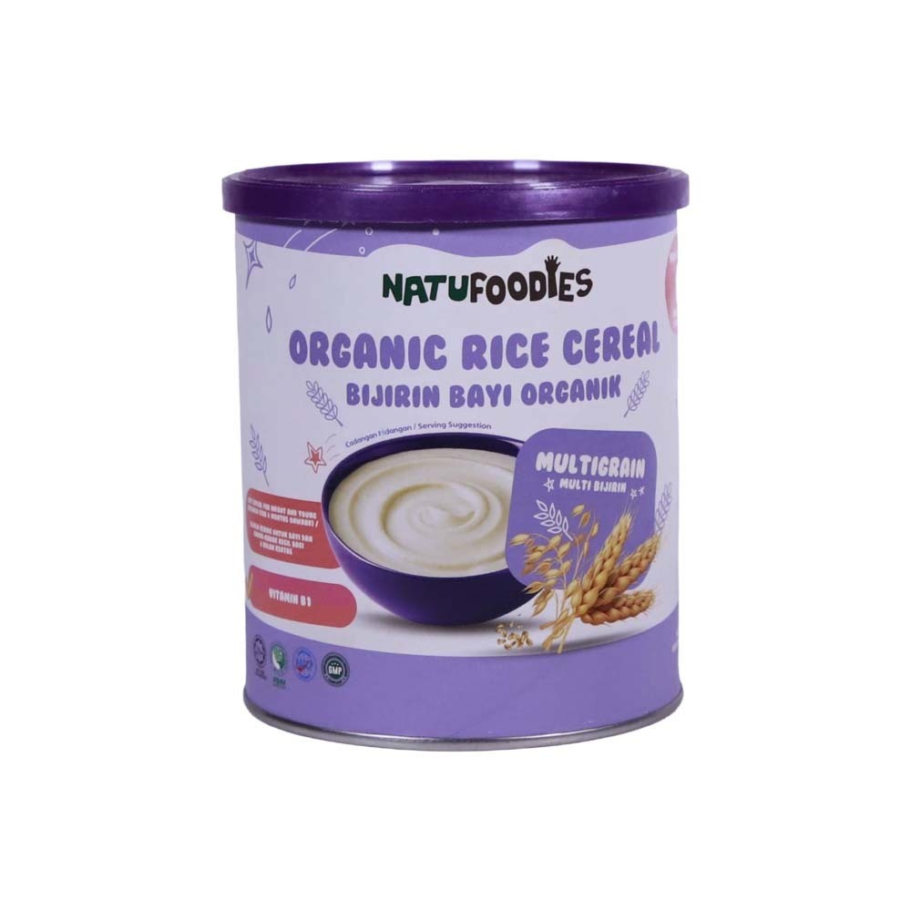 Natufoodies Cereal Multigrain 200G (6M+)