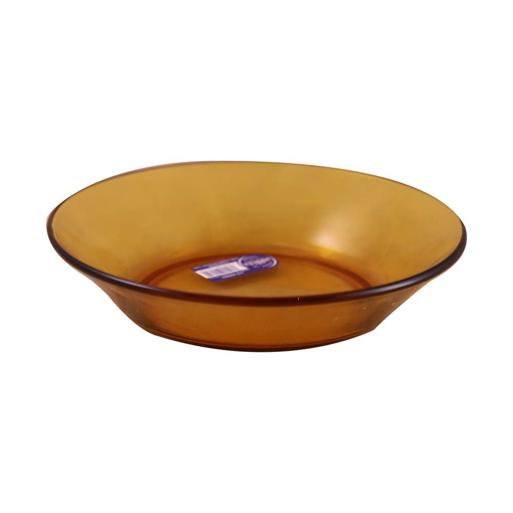 Duralex Lys Vermeil Amber Cocktail Plate 14.5CM