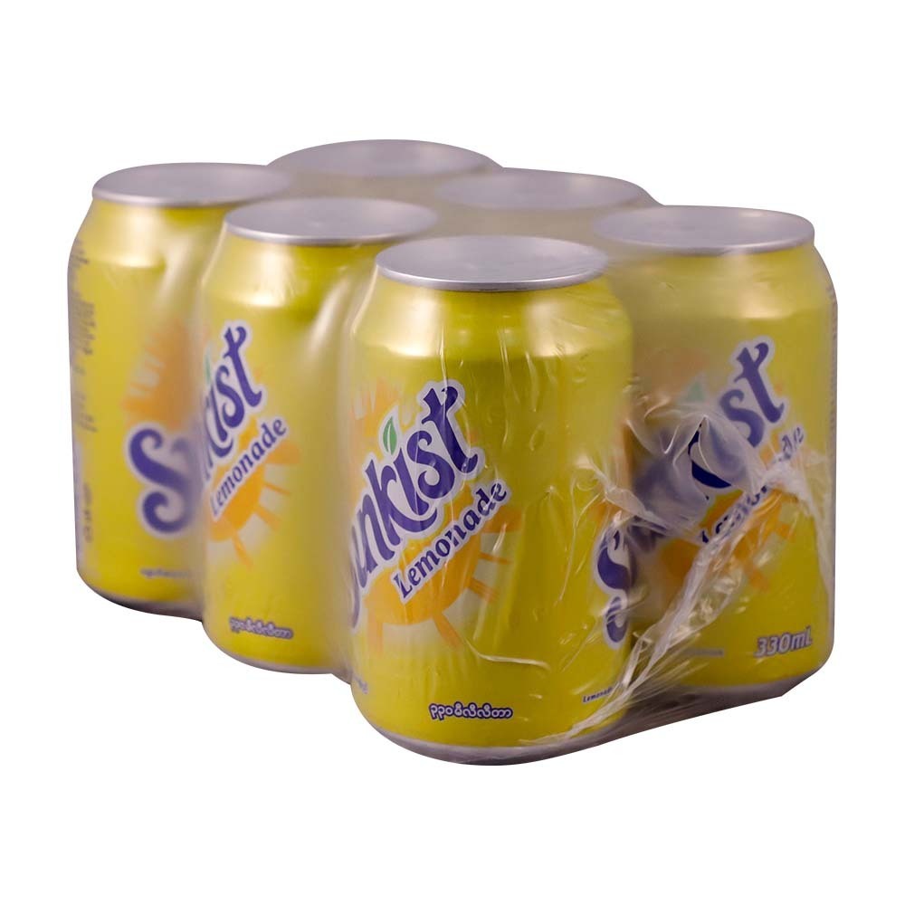 Sunkist Lemonade 330MLx6PCS