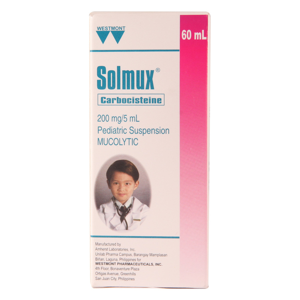 Solmux Pediatric Suspension 60ML