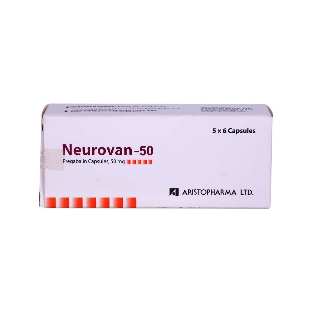 Neurovan-50 Pregabalin 50MG 6PCS x 5