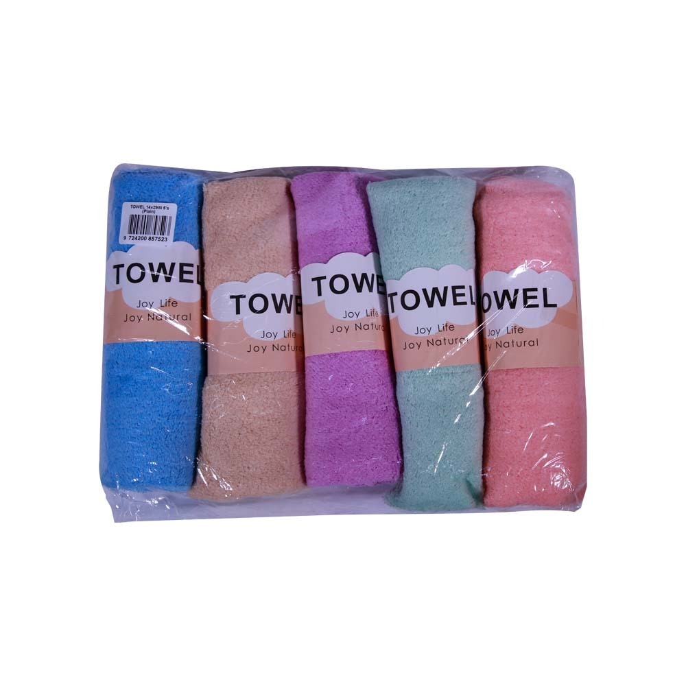 Towel 14 x 29 in 5PCS (Plain)
