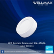 Wellmax Aluminum Series LED Surface Round Downlight 6W L-DL-0011