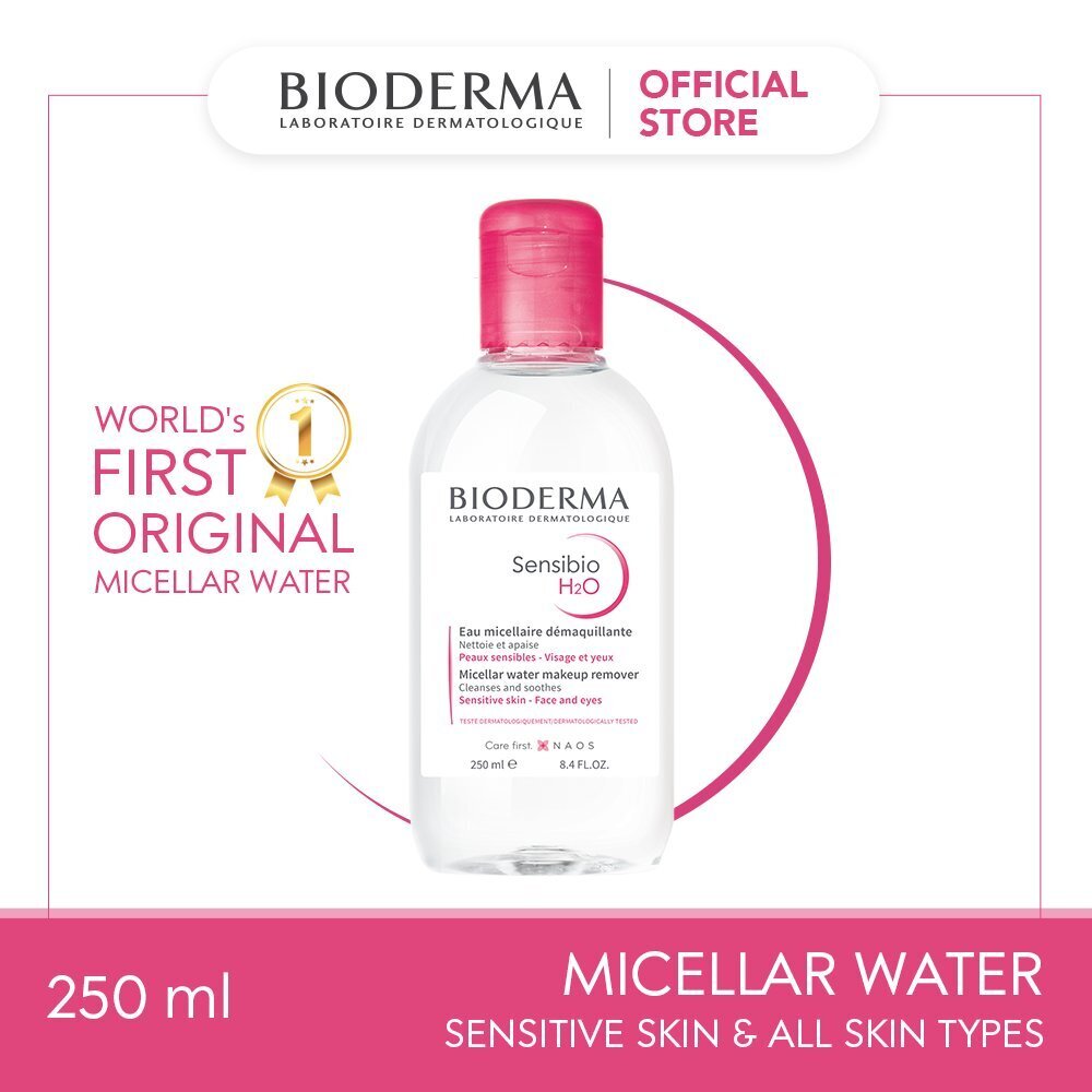 Bioderma Sensibio H2O Micellar Water Makeup Remover 250ML