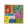 123 Number 3D Wooden Card
