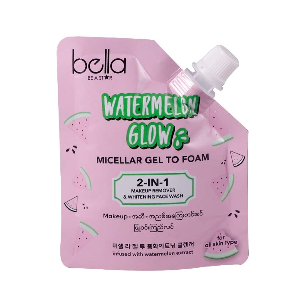 Bella Facial Foam Gel Watermelon 35G