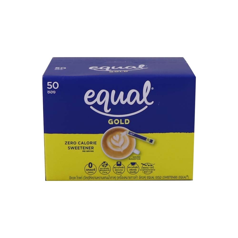 Equal Sweetener 50PCS 40G (Gold)