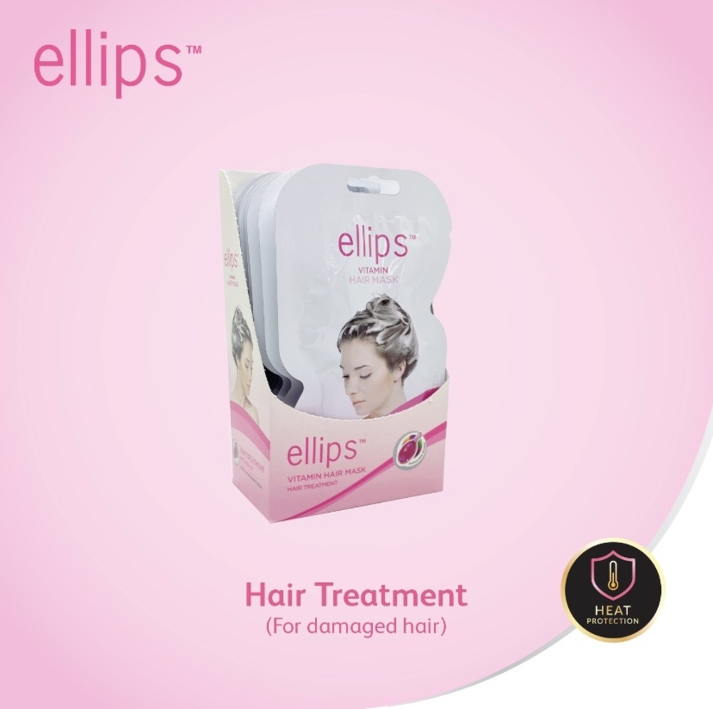 Ellips Hair Treatment (For damaged hair) Hair Mask 12 Sachets