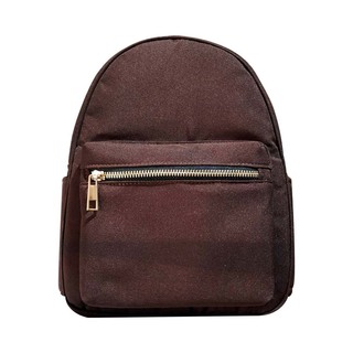 Konoko Cotton Mini Backpack M Size (Brown)