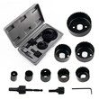 Holesaw Set For PVC Wood Drilling - 11PCS Set