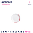 Luminarc Arcopal Tempered Domitille Red Dessert Plate 18Cm