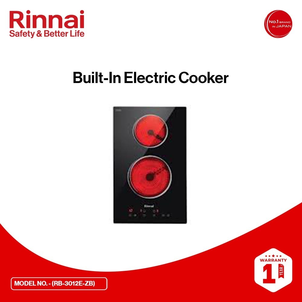 Rinnai Built-In Electric Cooker RB-3012E-ZB Black