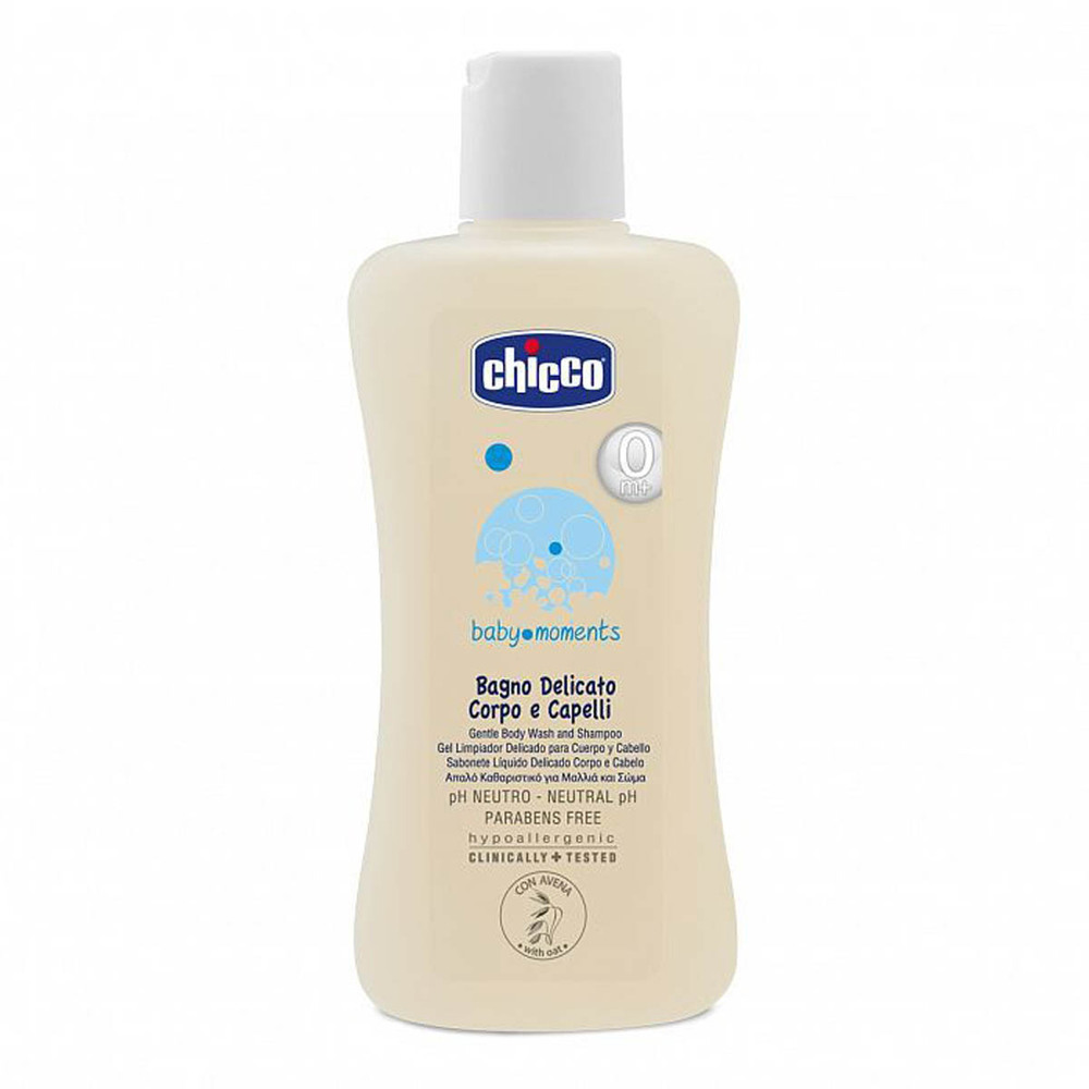 Chicco Baby Gentle Body Wash&Shampoo 200ML