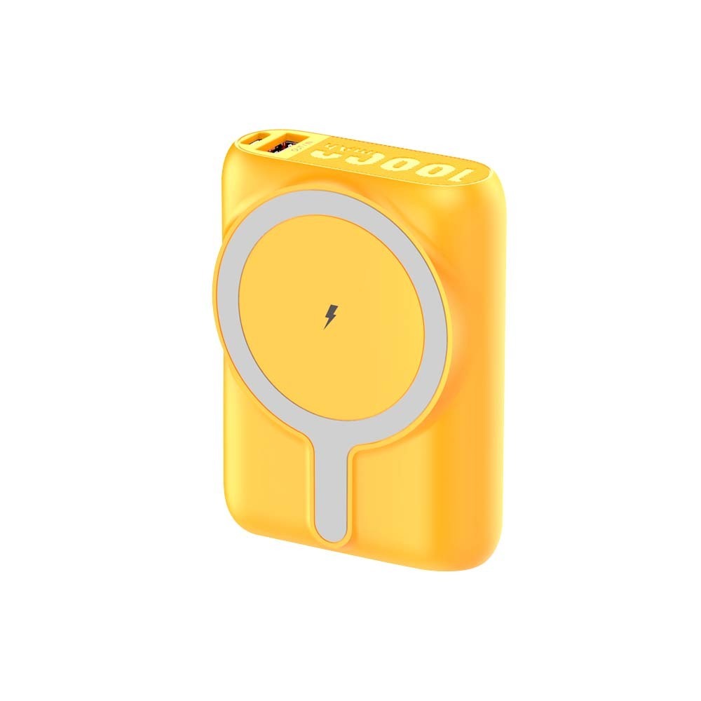 Konfulon J-31 (10000mAh Fast Charging 22.5W Wireless Power Bank) Yellow
