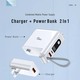 Konfulon J-18 (15000mAh Fast Charging 22.5W Power Bank) White