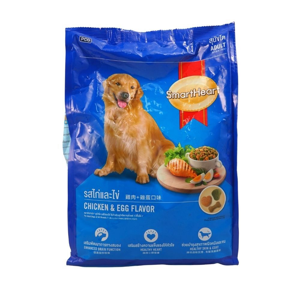 Smartheart Dog Food Adult Chicken & Egg 1.5KG